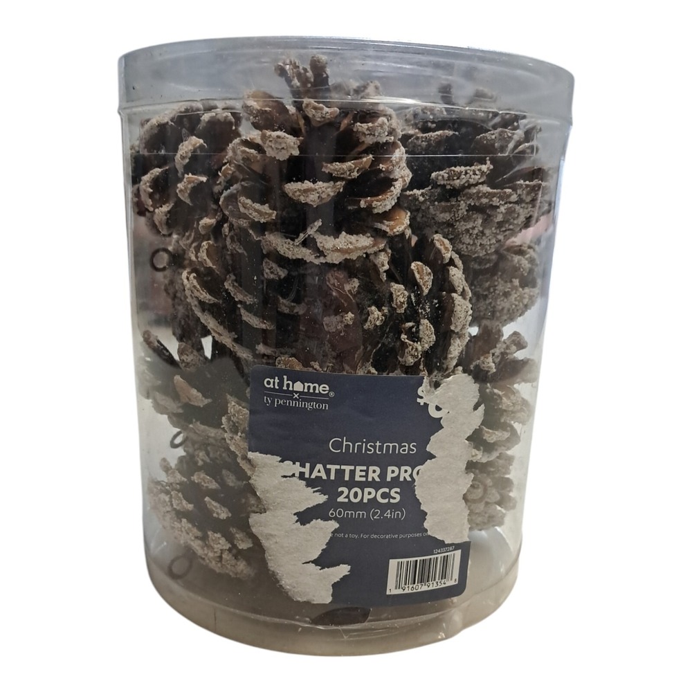 Ty‎ Pennington Christmas Shatrer Proof Pinecones